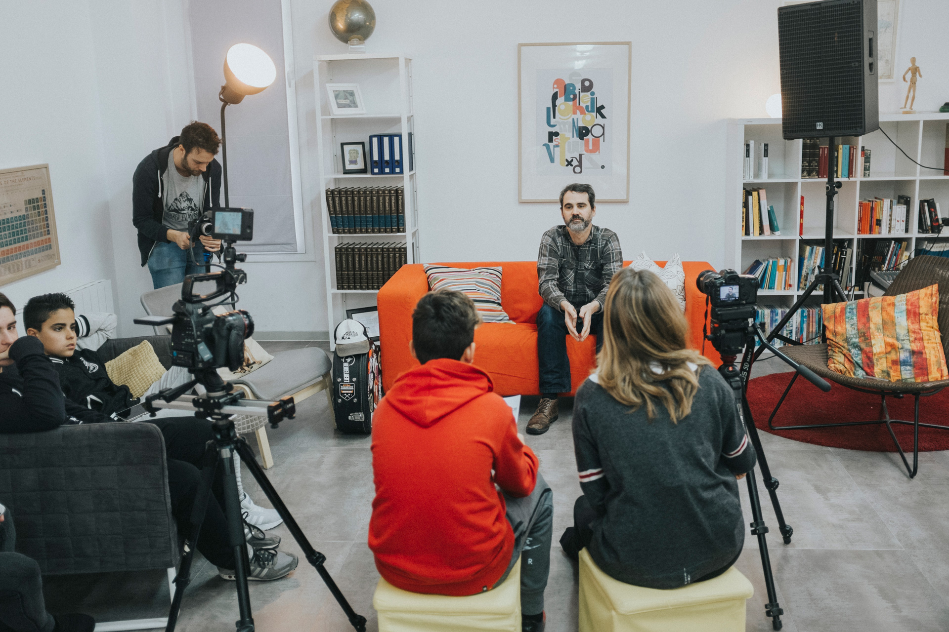 Bitlab - Parlem anglès a Escola de Rock amb Oldseed