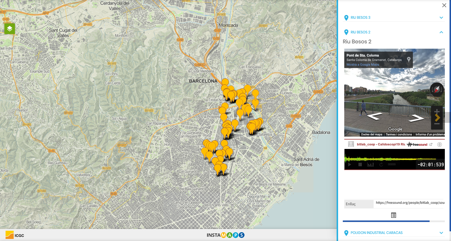 Bitlab - Mapa Sonor de Barcelona